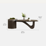 Modern Stainless Steel Coffee Table - Sleek and Durable Design for Any Home hxj-2732