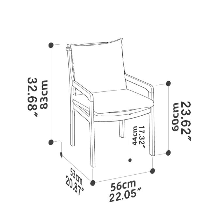 Sleek Mid-Century Modern Chair with Orange, Off-White, and Yellow Leathaire - Natural Oak, Cherry, and Light Brown Wood Finish hykmq-745