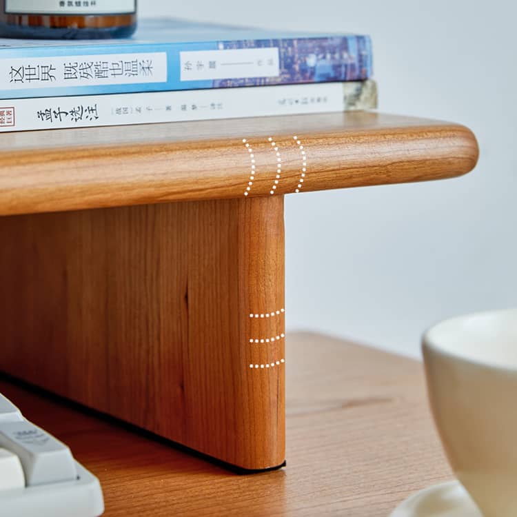 Elegant Storage Rack - Natural Wood Finish in Brown, Red Oak, Cherry, and Black Walnut hykmq-770