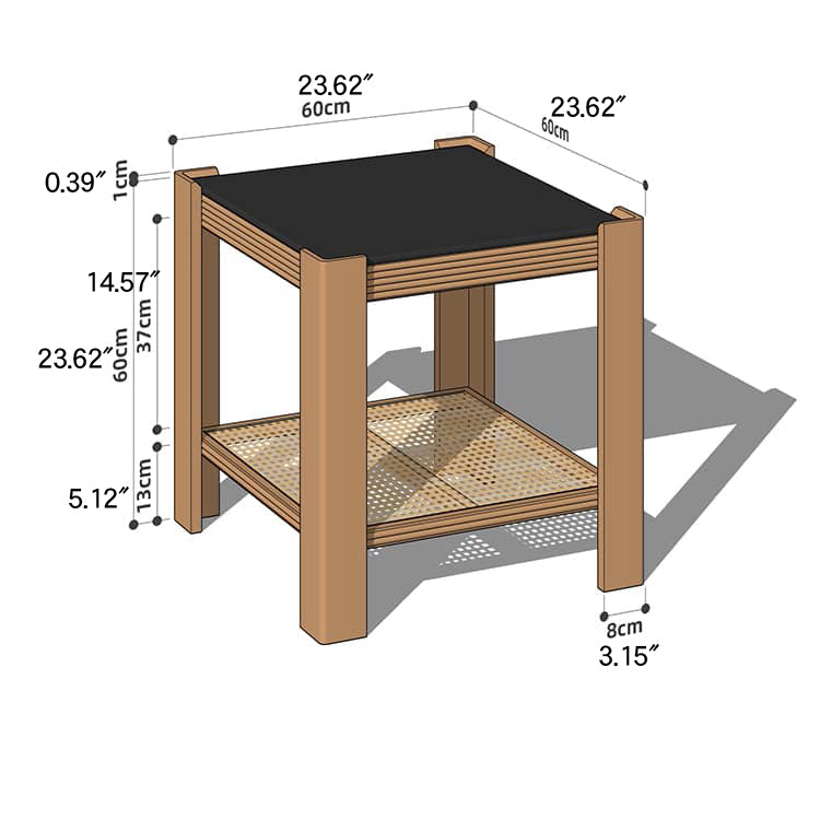 Wooden Square and Rectangular Coffee Table Collection : Modern Design for LIvingroom Space hykmq-791