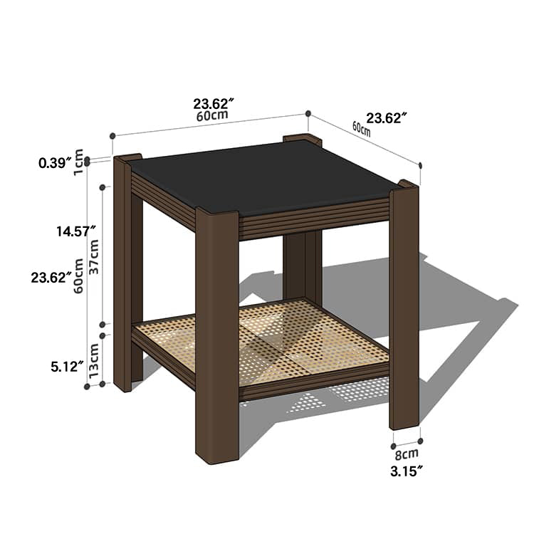 Wooden Square and Rectangular Coffee Table Collection : Modern Design for LIvingroom Space hykmq-791