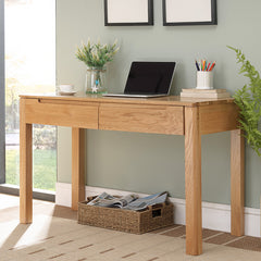 Rectangular Oak Wood Desk with Drawers for Storage Office Computer Desk hym-1530