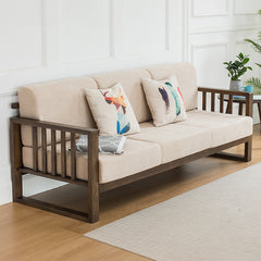 Multi-Color Oak Wood Sofa with Cushion Upholstery - Multi-Size Design for Living Room hym-1531