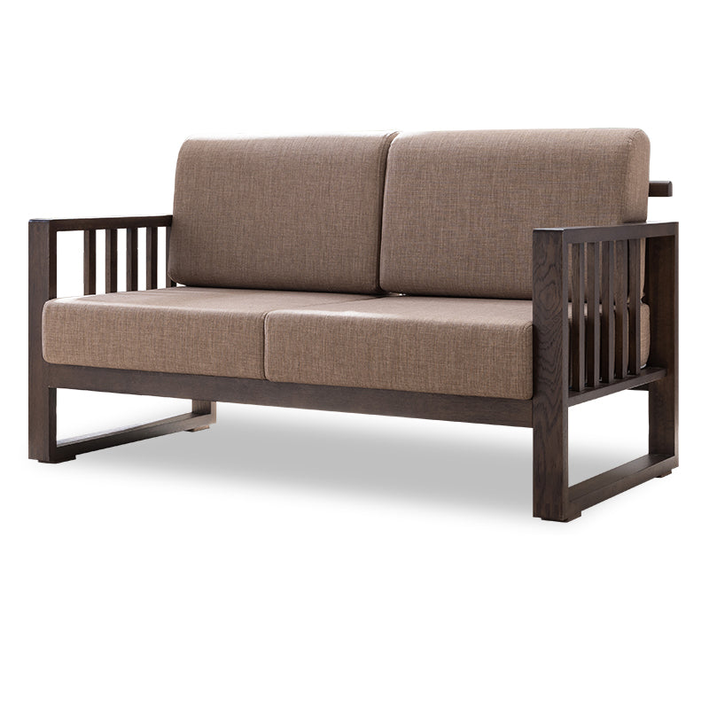 Multi-Color Oak Wood Sofa with Cushion Upholstery - Multi-Size Design for Living Room hym-1531