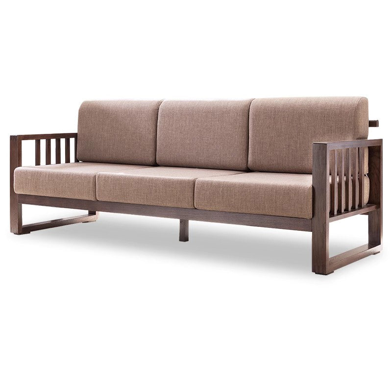 Multi-Color Oak Wood Sofa with Cushion Upholstery - Multi-Size Design for Living Room hym-1531