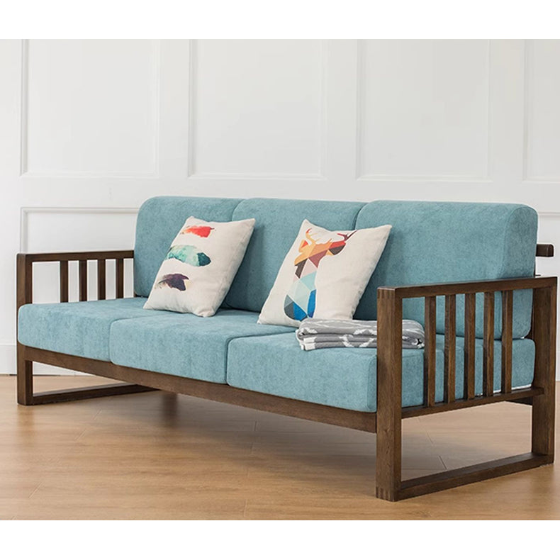 Multi-Color Oak Wood Sofa with Cushion Upholstery - Multi-Size Design for Living Room hym-1531