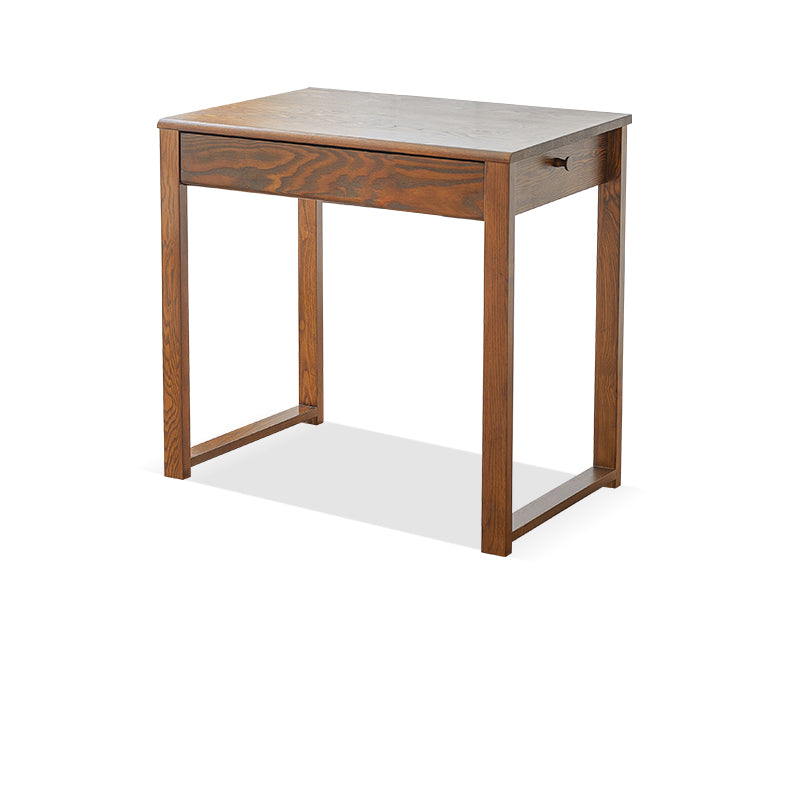 Natural Brown Ash Wood Desk - Elegant and Durable Furniture hym-1539