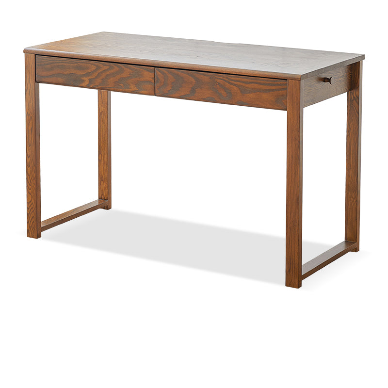 Natural Brown Ash Wood Desk - Elegant and Durable Furniture hym-1539