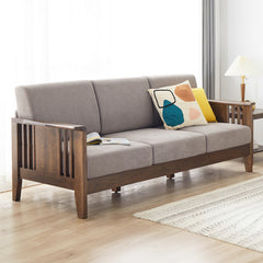 Modern Boxwood Sofa with Soft Chenille Cushions - Stylish Multi-Seater Design for Living Room hym-1540