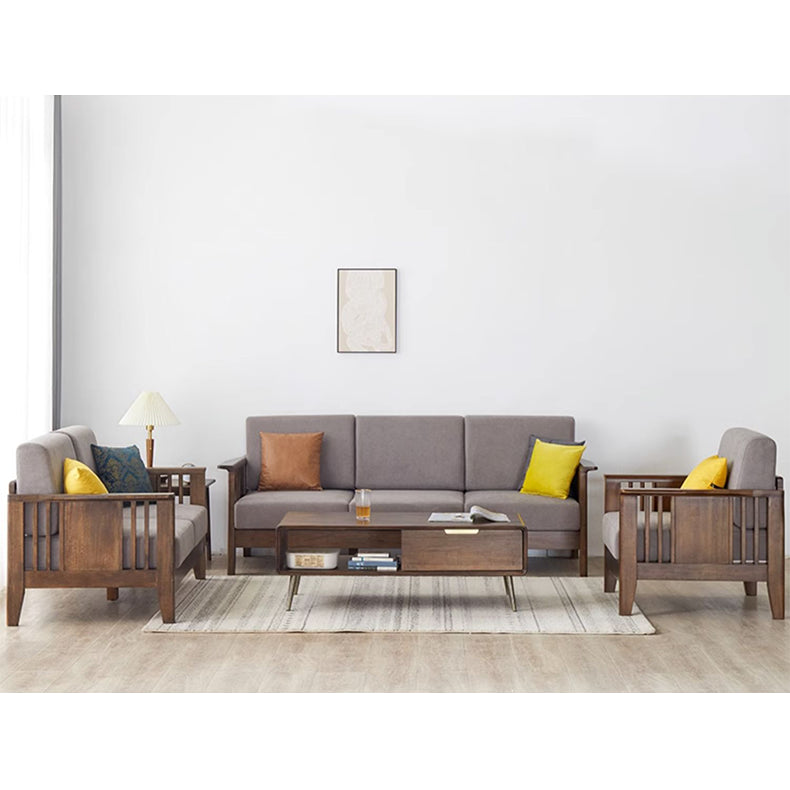 Modern Boxwood Sofa with Soft Chenille Cushions - Stylish Multi-Seater Design for Living Room hym-1540