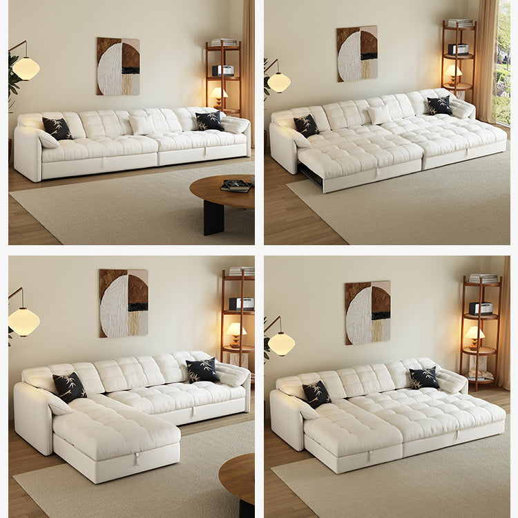 Modern Multi-Color Sectional Sofa with Cotton & Polyester Upholstery - Cozy & Stylish Design for Living Room hyt-1427