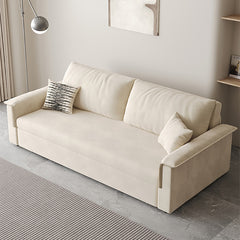 Cozy Sleeper Sofa with Cotton & Polyester Upholstery - Stylish Pull-Out Sofa with Storage for LIvingroom hyt-1428