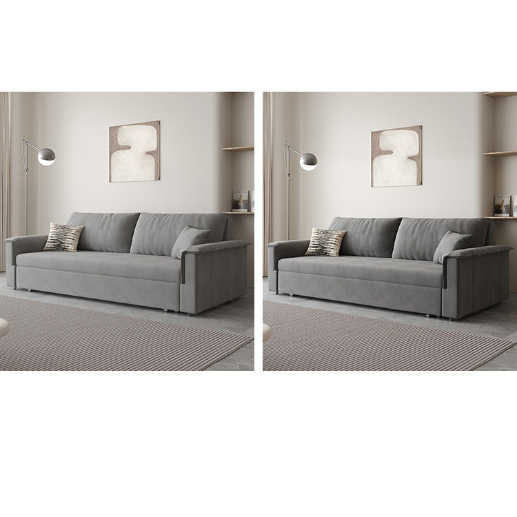 Cozy Sleeper Sofa with Cotton & Polyester Upholstery - Stylish Pull-Out Sofa with Storage for LIvingroom hyt-1428