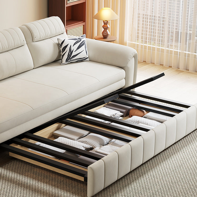 Modern Faux Leather Sofa Bed in Multi-Color - Functional Sleeper Sofa Design for Living Room hyt-1433