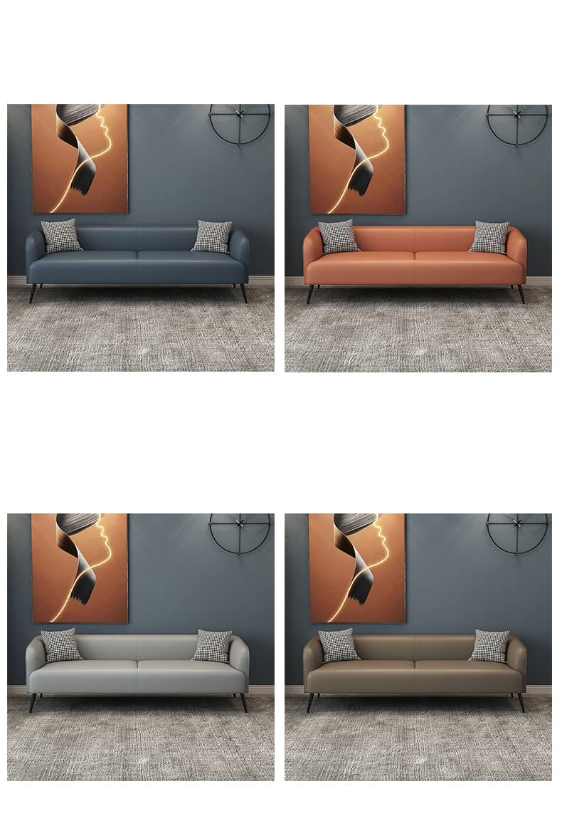 Stylish Sofa Collection: Orange, Light Blue, Dark Green, Off White, Blue, Gray & More in Premium Techno Fabric & Cotton ja-20