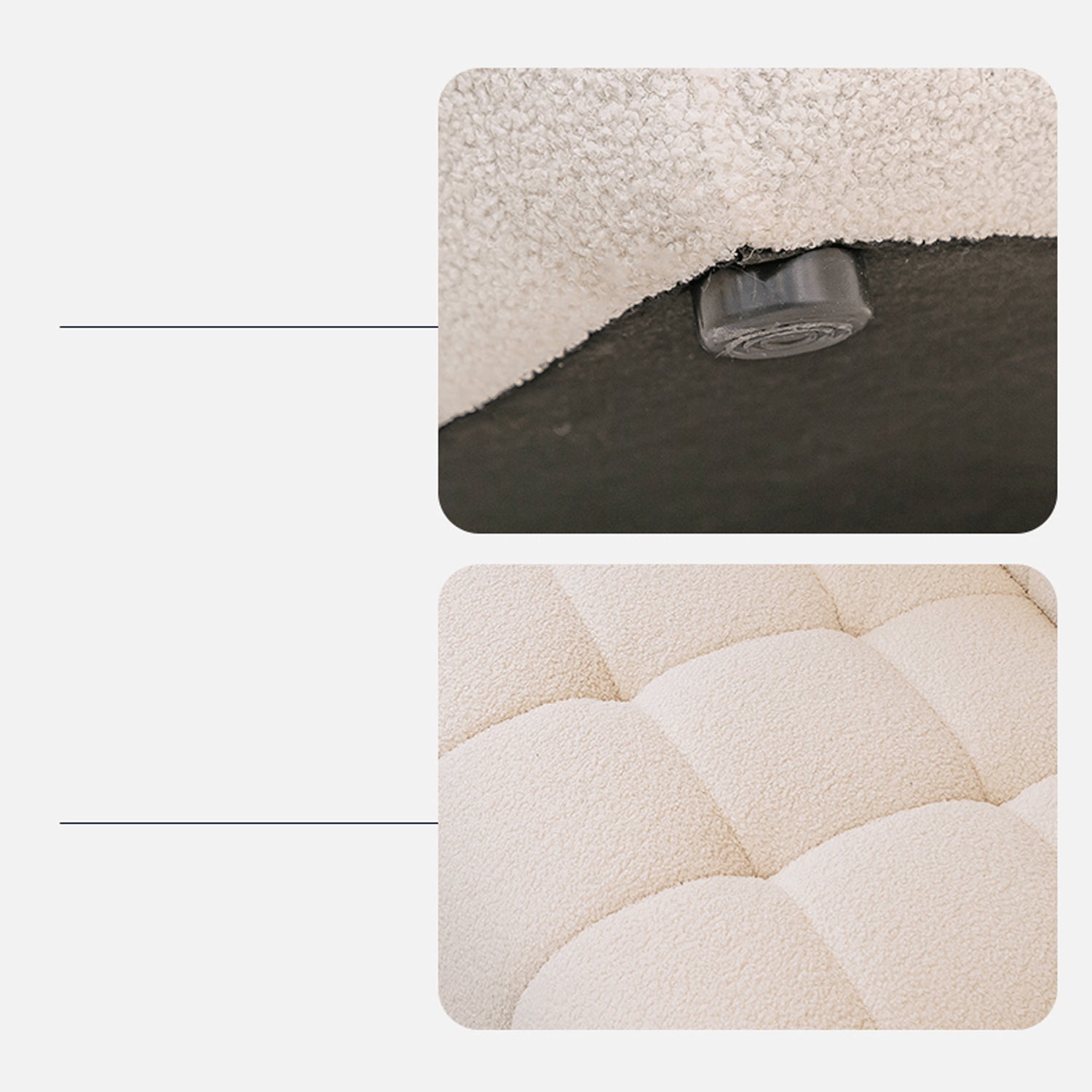 Luxurious Multi-Color Faux Lambswool Sofas- Premium Design for Living Room jy-112
