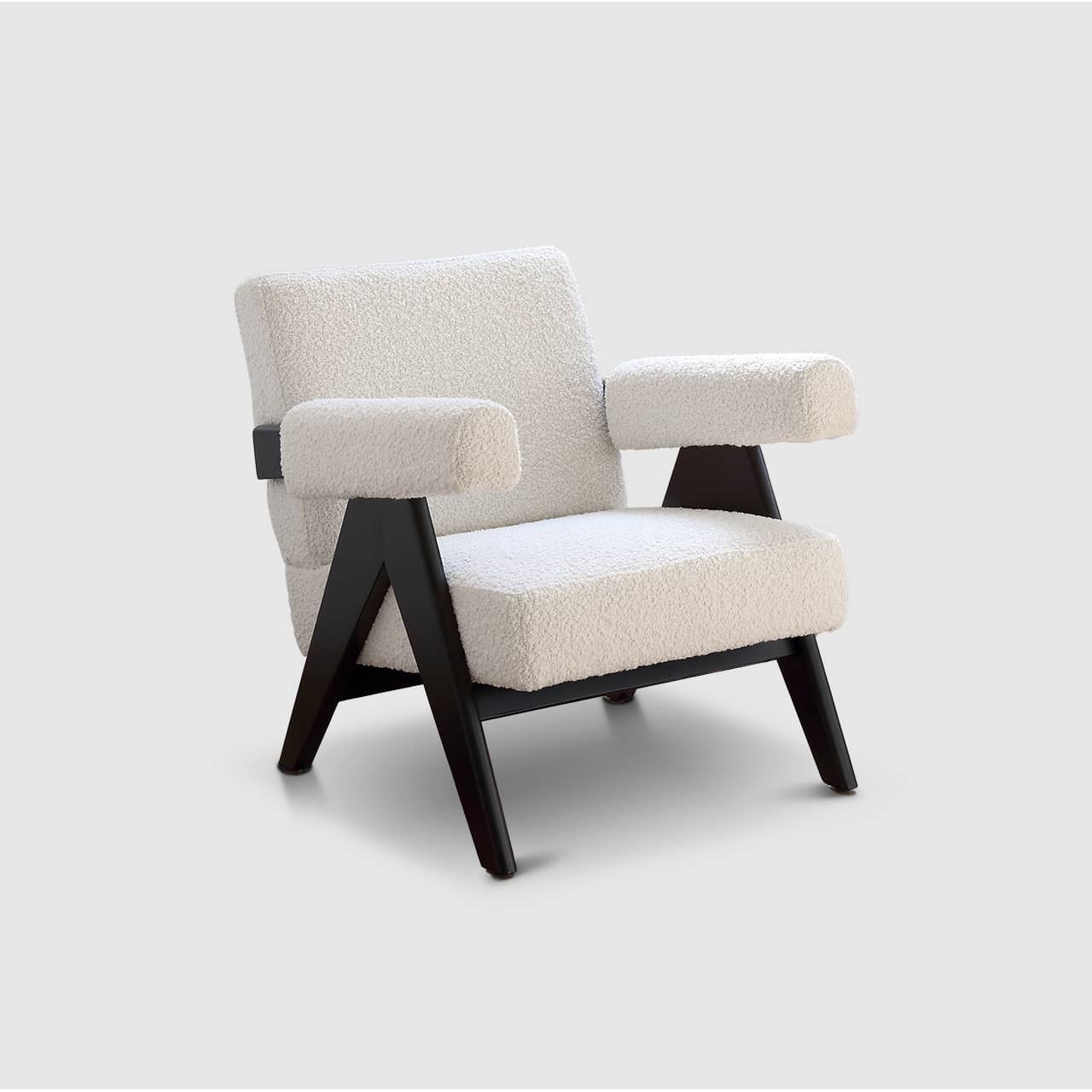 Premium White Ash Wood Chair - Elegant Design & Superior Durability my-384