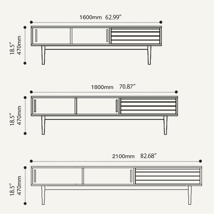 Black Walnut TV Stand | Modern & Stylish Entertainment Center ps-001