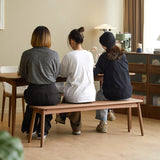 Elegant Black Walnut Stool - Perfect for Modern Interiors ps-013