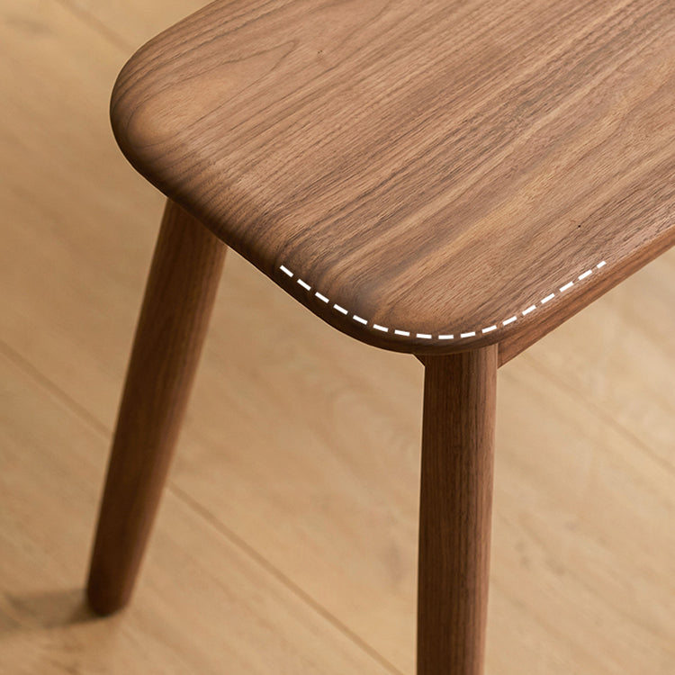 Elegant Black Walnut Stool - Perfect for Modern Interiors ps-013