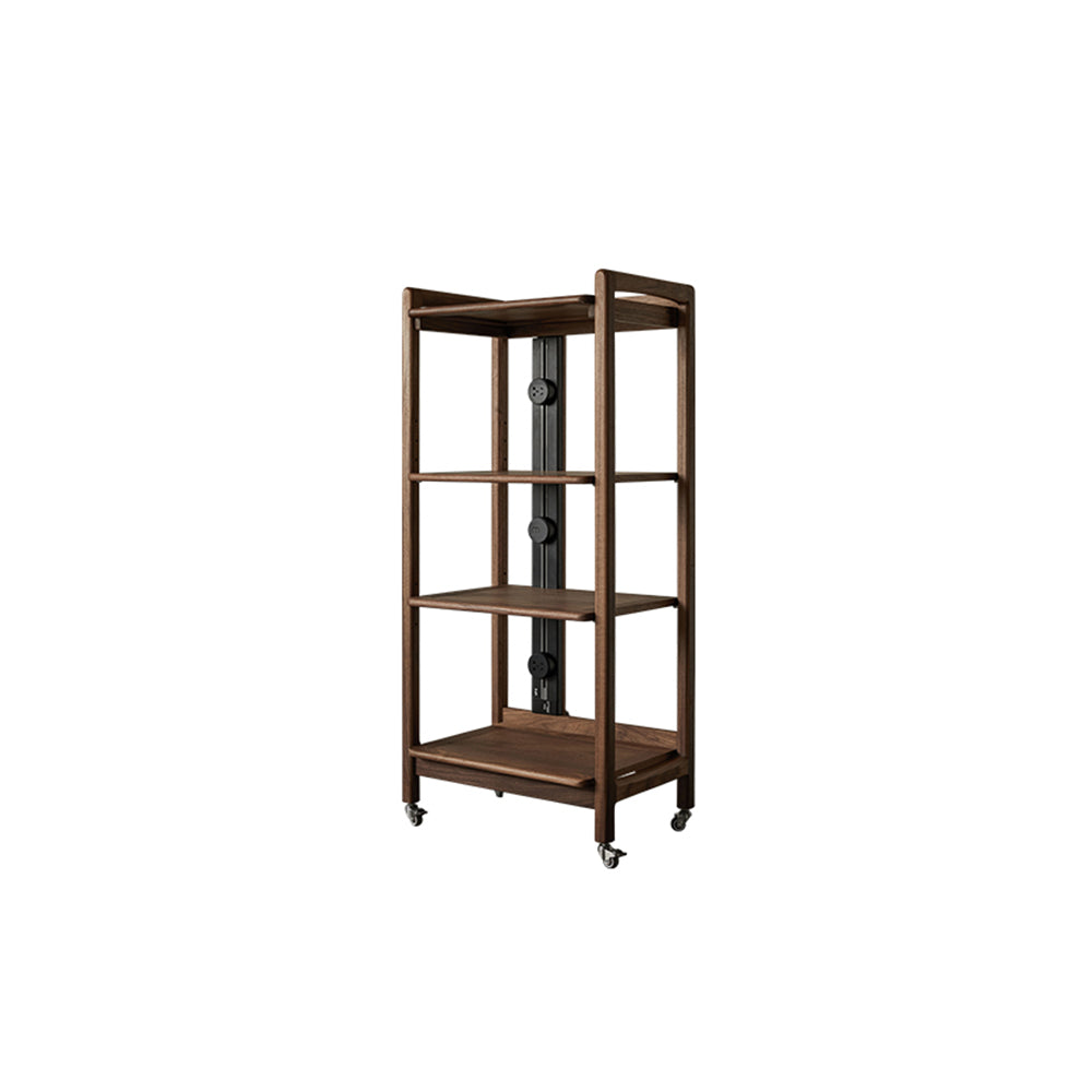 Black Walnut Storage Rack - Stylish and Durable Solution for Home Organization ps-017