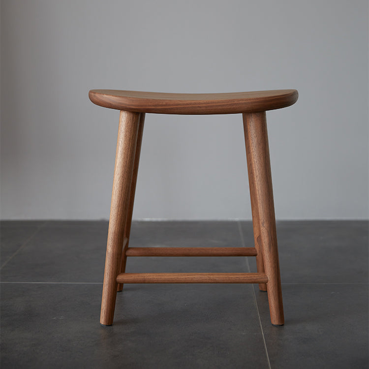 Premium Black Walnut Stool – Elegant Wooden Seating Solution ps-038