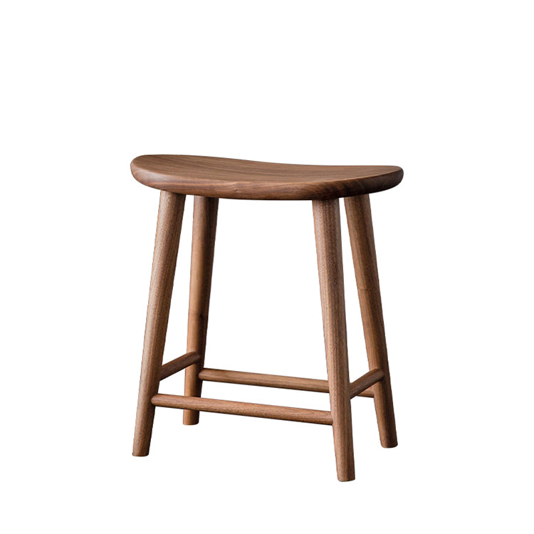 Premium Black Walnut Stool – Elegant Wooden Seating Solution ps-038