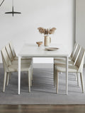 Elegant Space Aluminum Leather Chair - Durable & Stylish Seating Solution qc-001