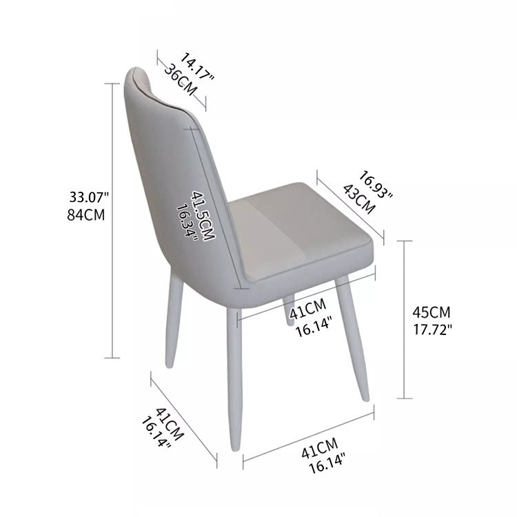 Minimalistic Dining Table in White Rectangle Marble Top and Carbon Steel Base - Durable Design for 6-8 Person qc-wy-260