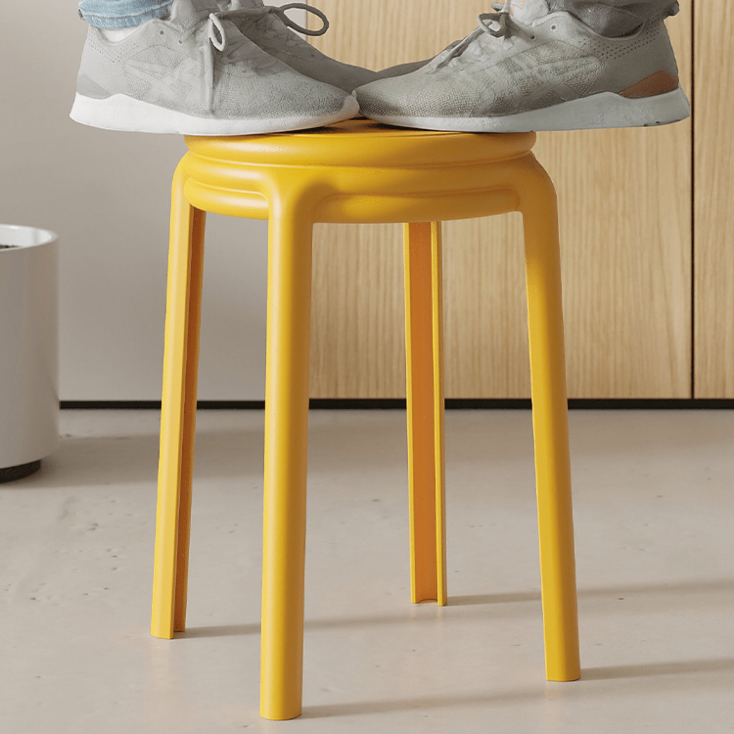 Vibrant & Stylish Multi-Colored Stools: Perfect for Any Room Décor ym-622