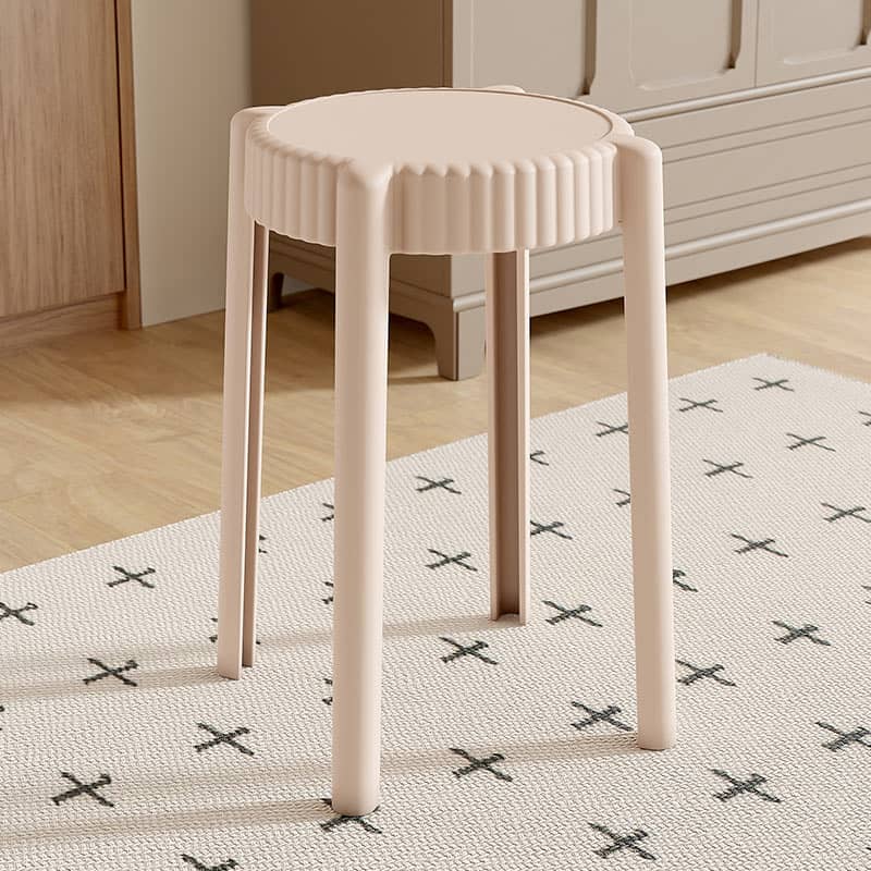 Vibrant Multi-Color Stool Collection: Off White, Black, Gray, Khaki, Dark Brown, Light Yellow, Orange, Green ym-623