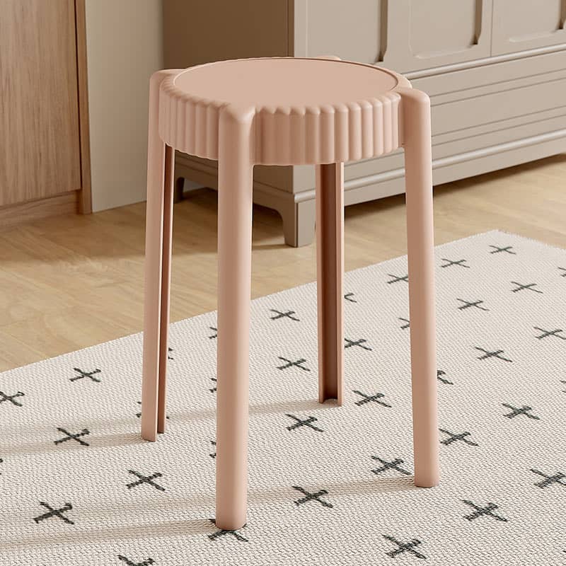 Vibrant Multi-Color Stool Collection: Off White, Black, Gray, Khaki, Dark Brown, Light Yellow, Orange, Green ym-623