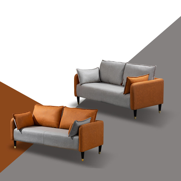 Contemporary Multi-Color Sofa Set with Cotton Filling & Wooden Base for LIvingroom yr-120