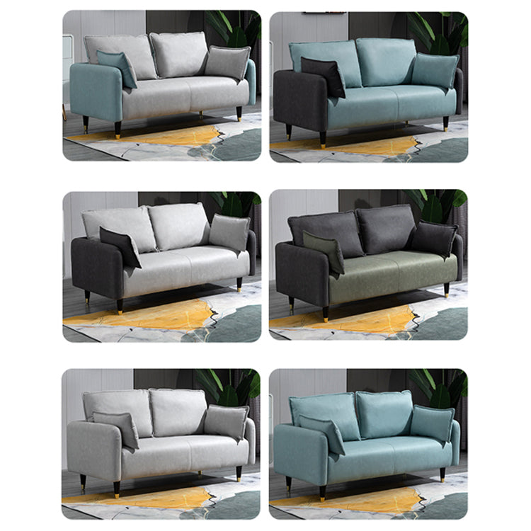 Contemporary Multi-Color Sofa Set with Cotton Filling & Wooden Base for LIvingroom yr-120