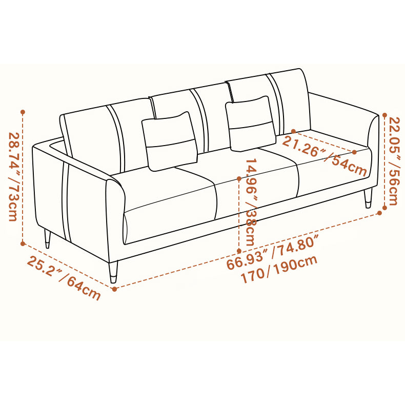 Contemporary Multi-Color Techno Fabric Sofa Collection with Cotton and Foam Filling for LIvingroom -  yr-122