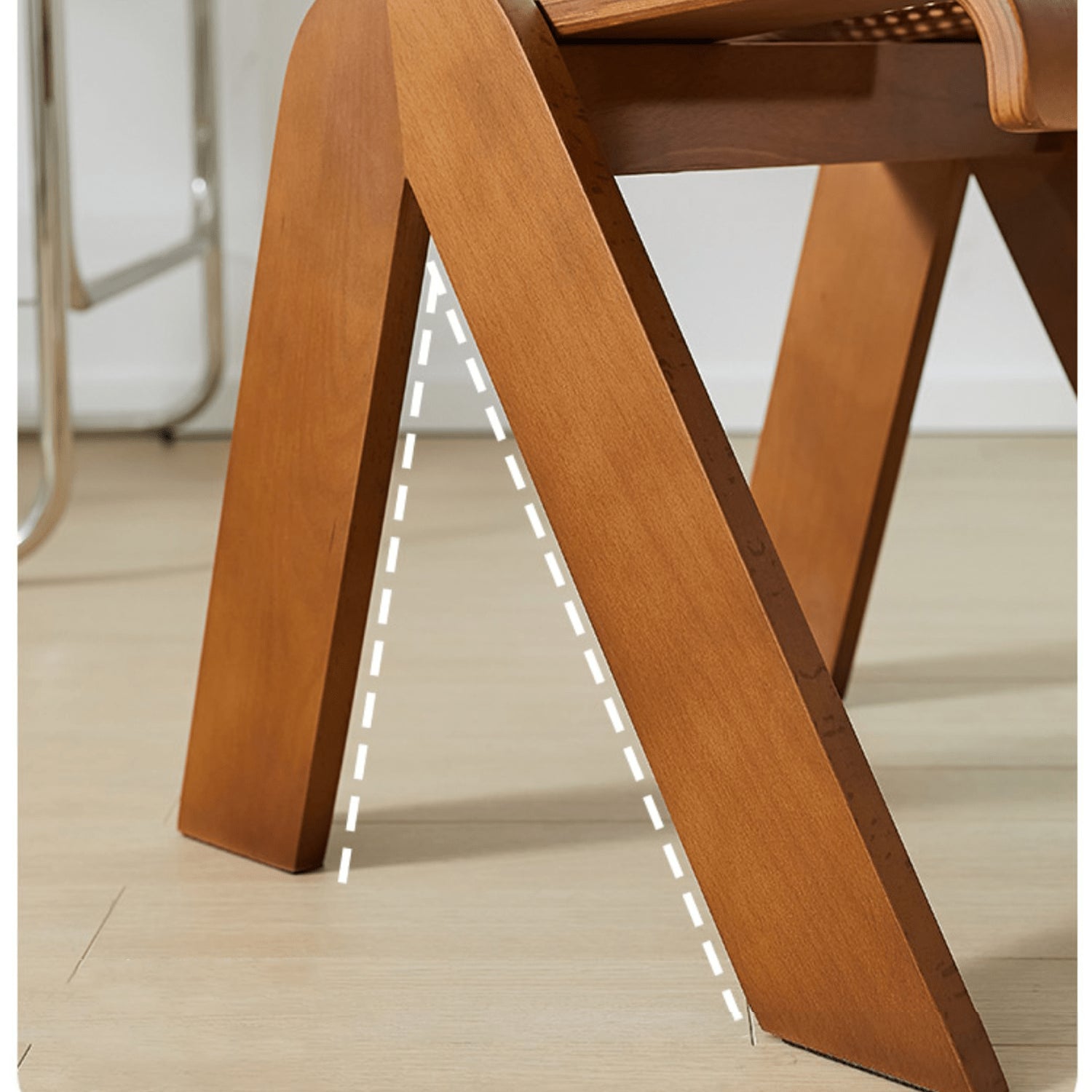 Modern Beech Wood Dining Chair with Rattan - Stylish Design for Your Diningroom Decor yw-197