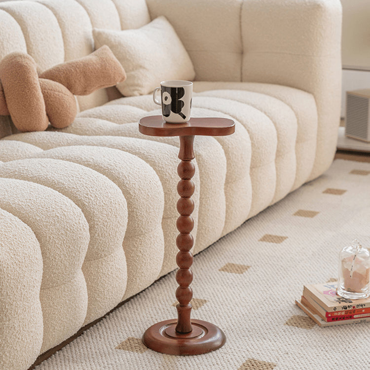 Stylish and Affordable Modern End Table with Brown and Black Beech Wood – Elegant Design for Living Room yw-213