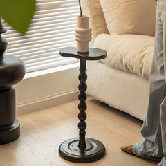 Stylish and Affordable Modern End Table with Brown and Black Beech Wood – Elegant Design for Living Room yw-213