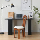 Stylish Wooden Dining Chair with Soft Lambswool Cushion - Modern Design for Diningroom yw-229